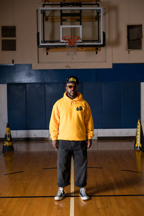 '68 CR HOODIE - GOLD