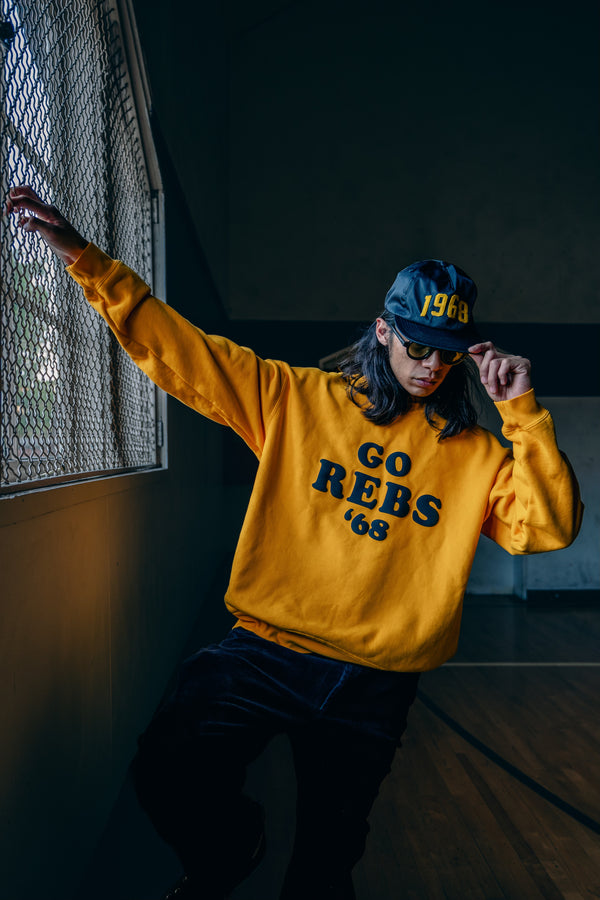 GO REBS CREW '68 - GOLD